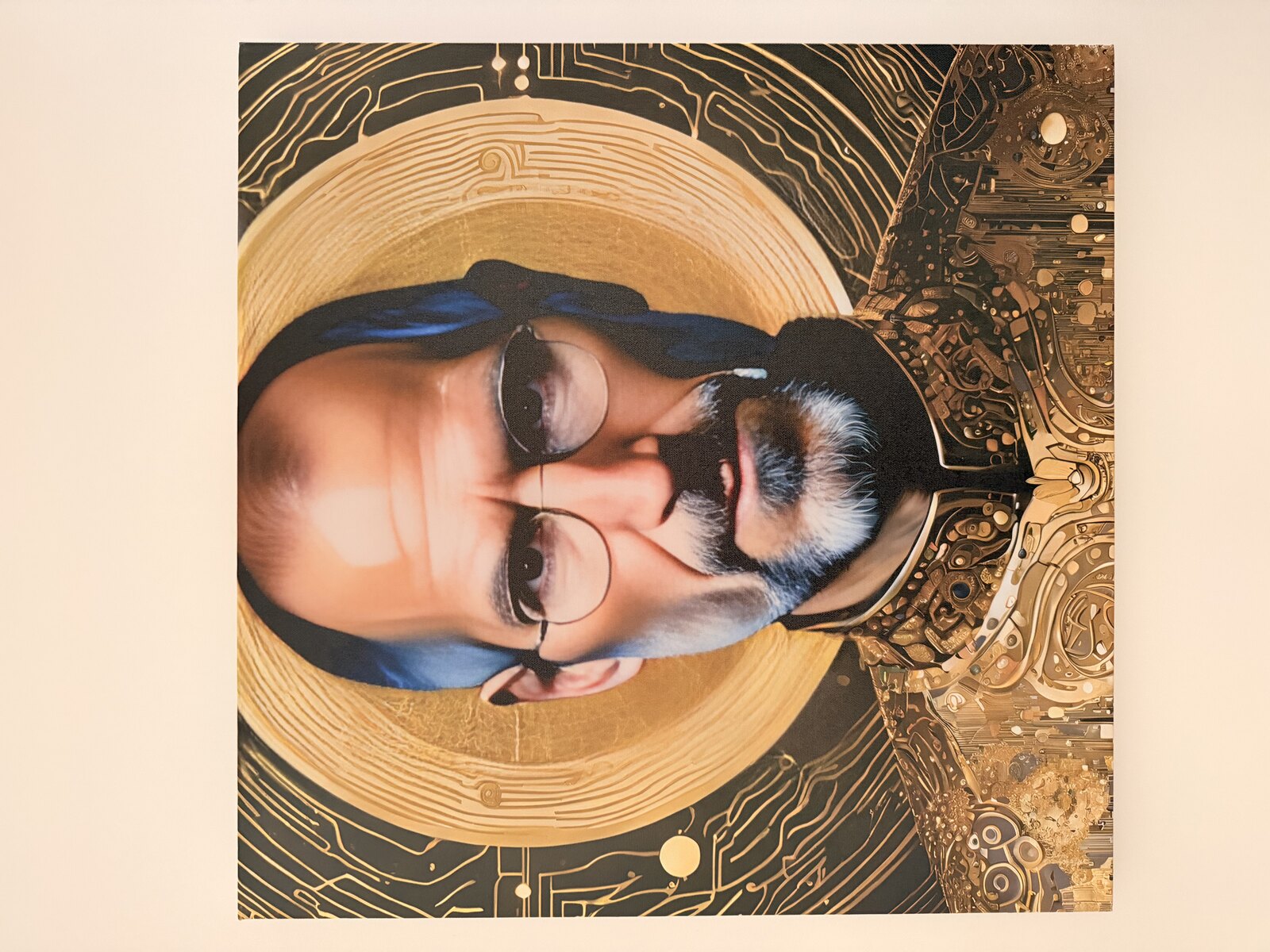 Toile imprimée — vue de face