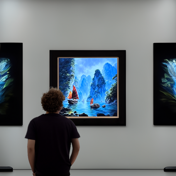 Zoetrope in an interior